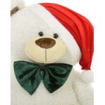 White 3.5 Feet Special Christmas Plush Teddy Bear